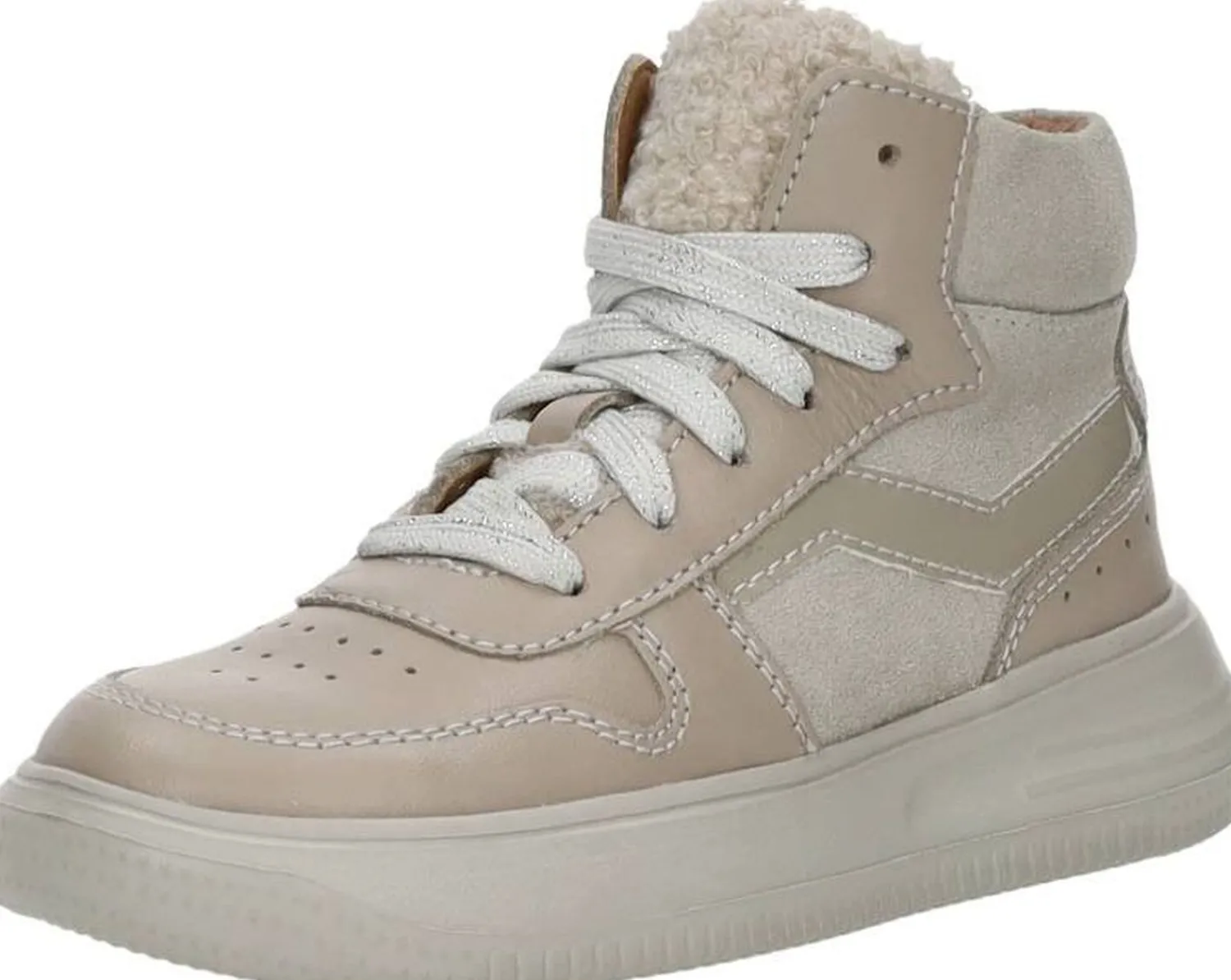 Keq Veterschoen hoog Beige Hot