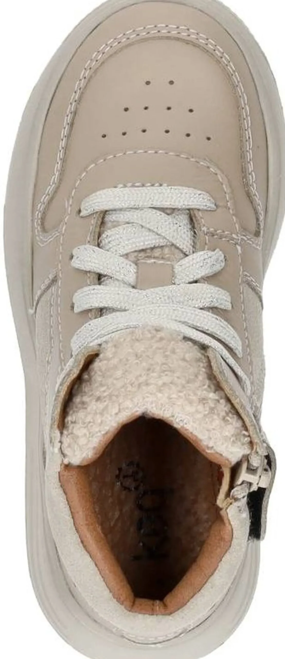 Keq Veterschoen hoog Beige Hot