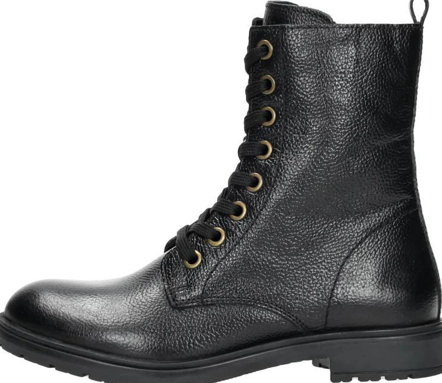 Sub55 Veterschoen hoog Zwart Fashion