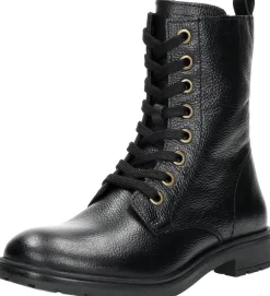 Sub55 Veterschoen hoog Zwart Fashion