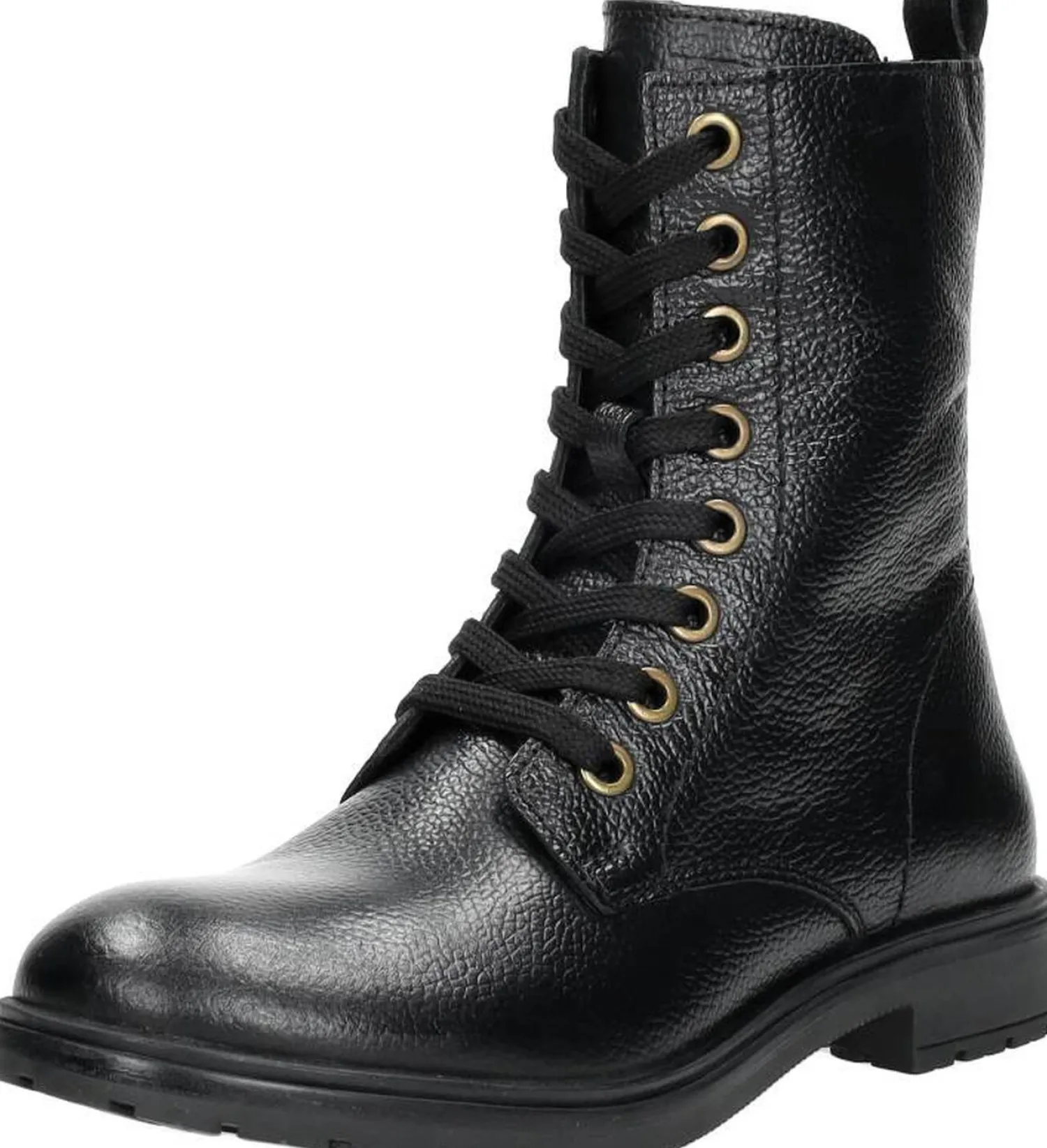 Sub55 Veterschoen hoog Zwart Fashion