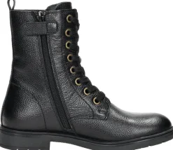 Sub55 Veterschoen hoog Zwart Fashion