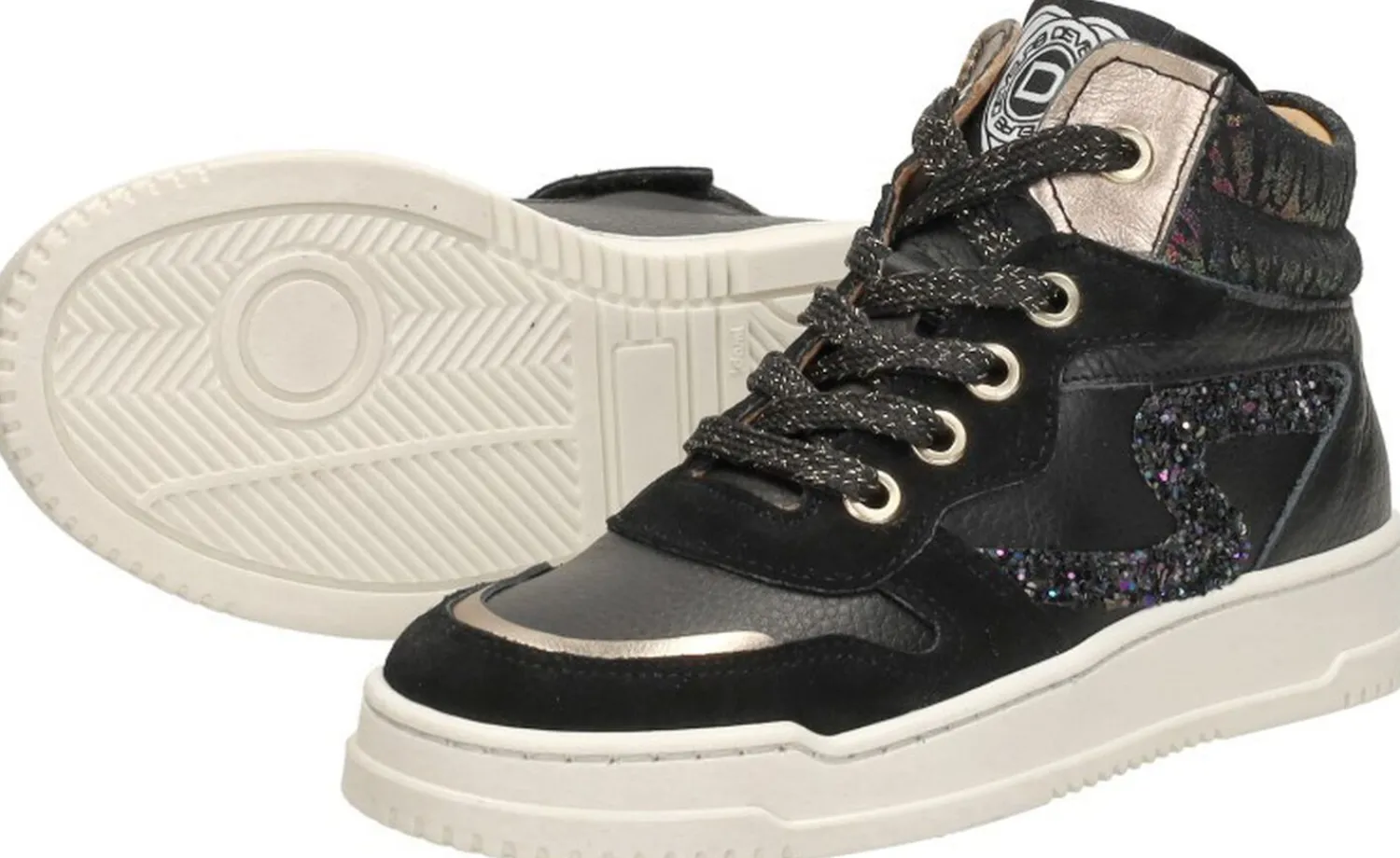 Develab Veterschoen hoog Zwart New