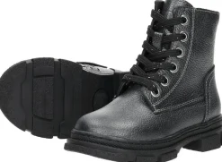 Keq Veterschoen hoog Zilverkleur Clearance