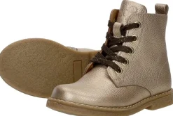 Keq Veterschoen hoog Goudkleur Clearance