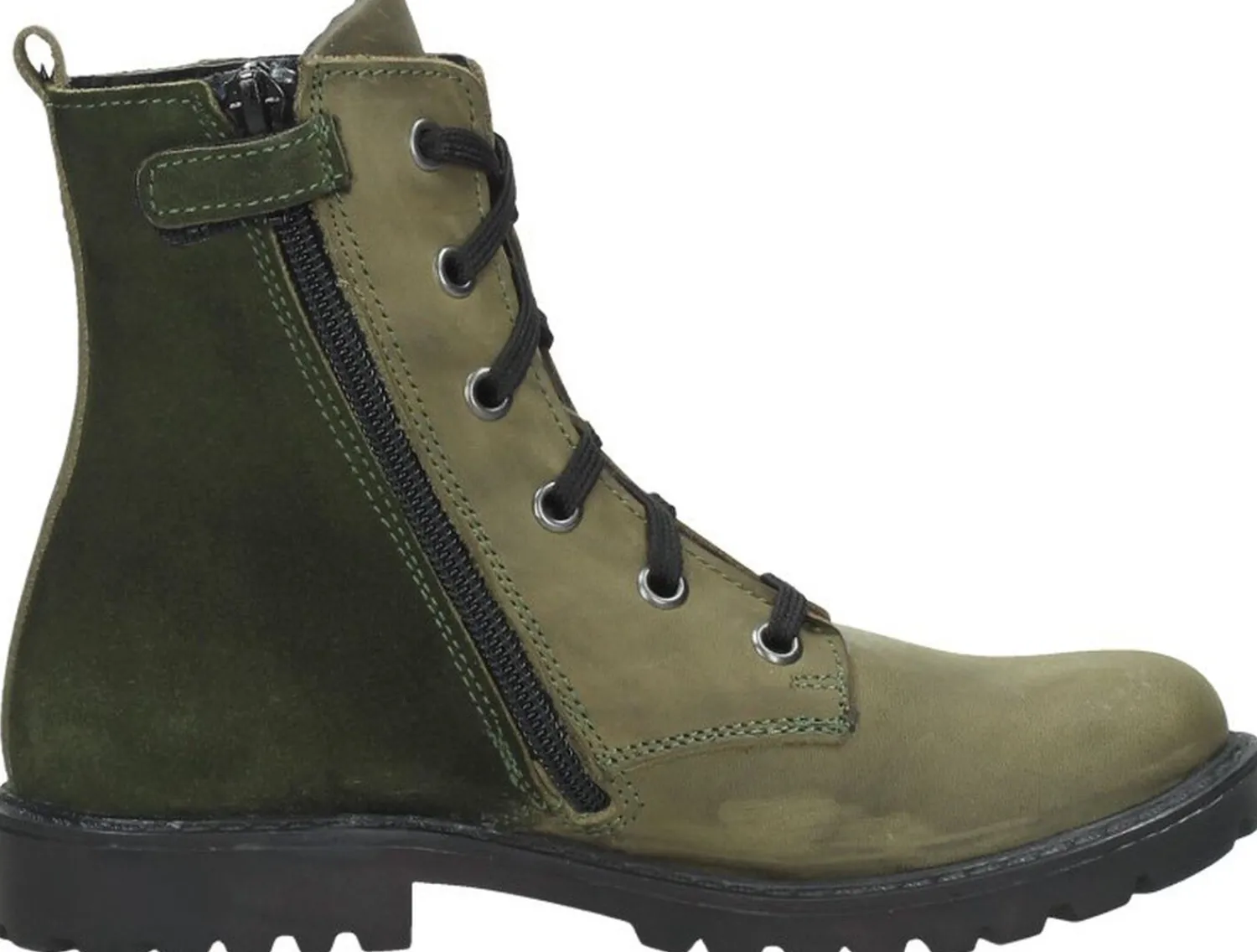 Braqeez Veterschoen hoog Groen Best