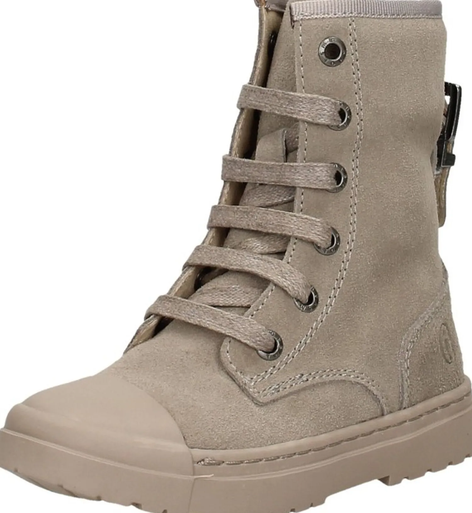 Shoesme Veterschoen hoog Taupe Fashion