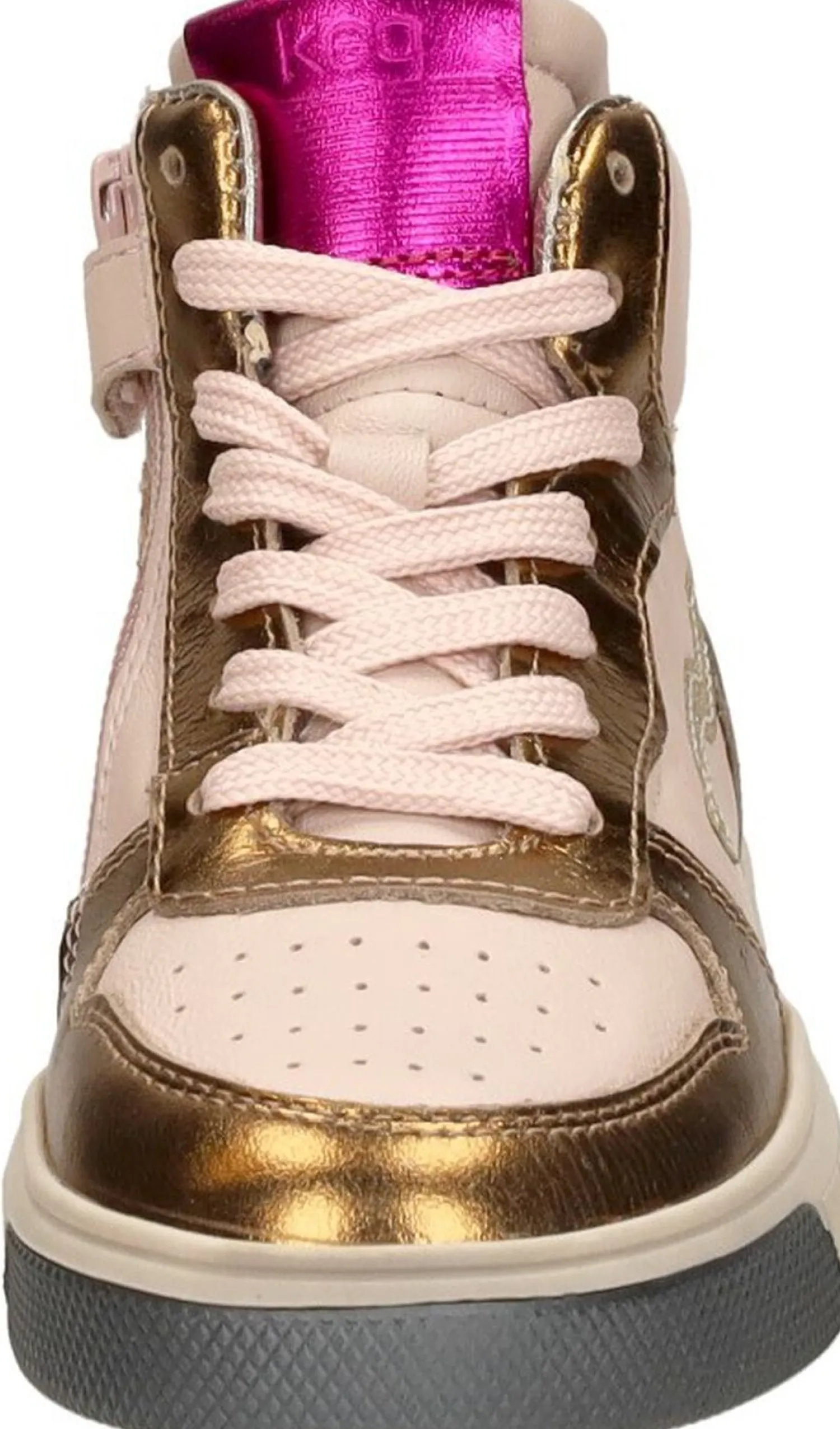 Keq Veterschoen hoog Brons New
