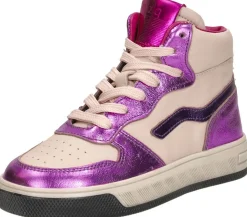 Keq Veterschoen hoog Paars Discount