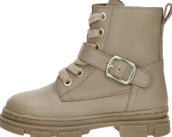 Keq Veterschoen hoog Beige Fashion