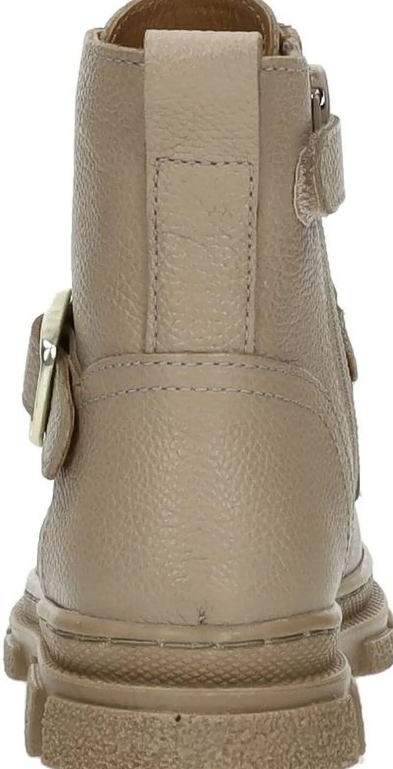 Keq Veterschoen hoog Beige Fashion