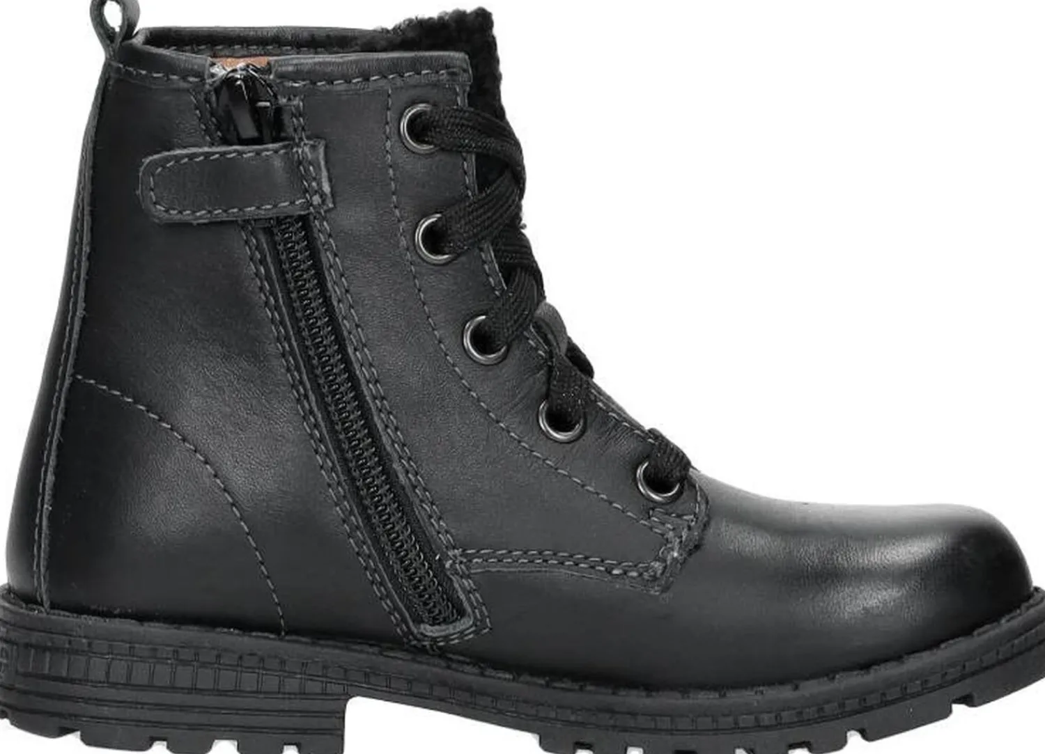Keq Veterschoen hoog Zwart Hot