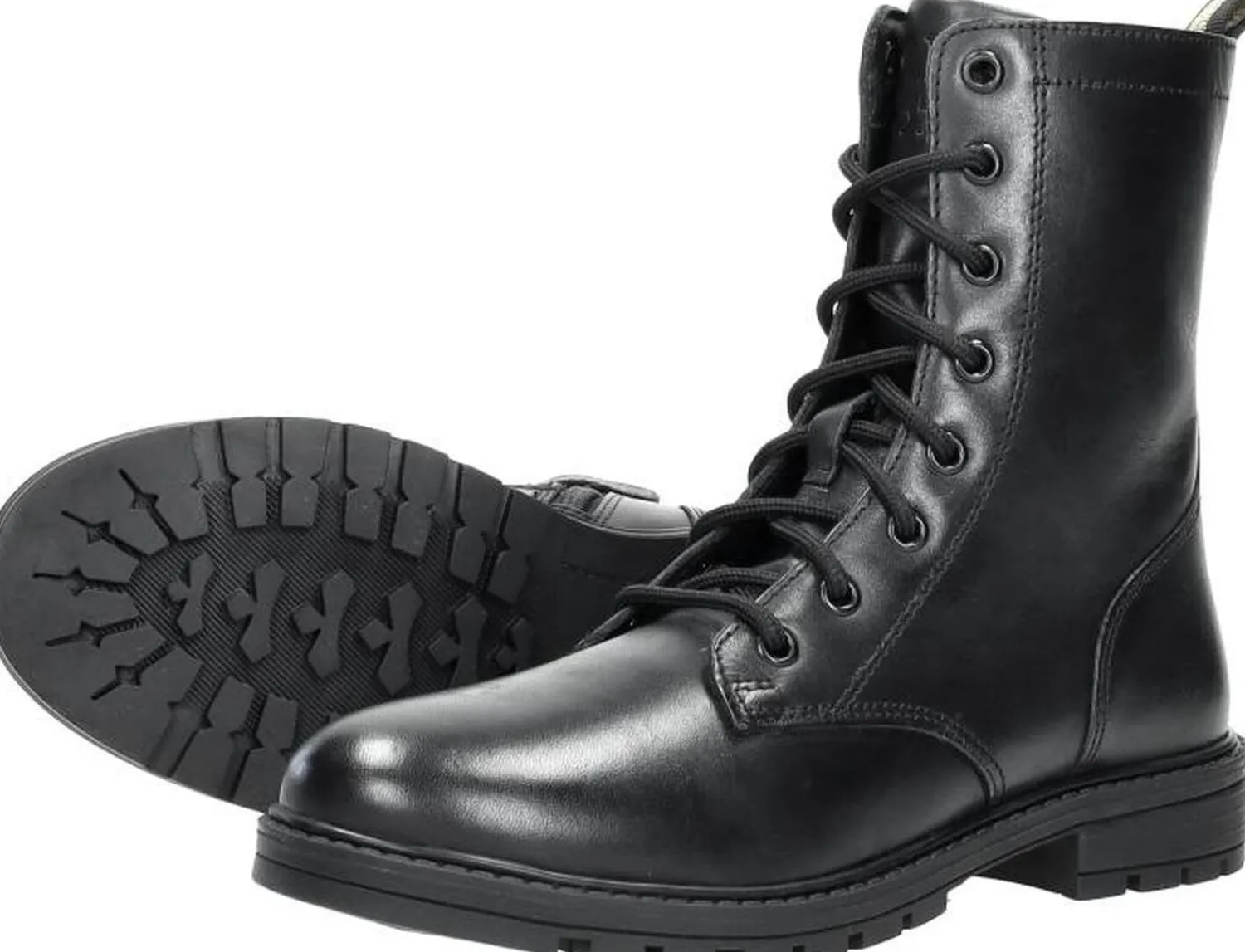 Sub55 Veterschoen hoog Zwart New