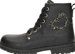 Keq Veterschoen hoog Zwart Clearance