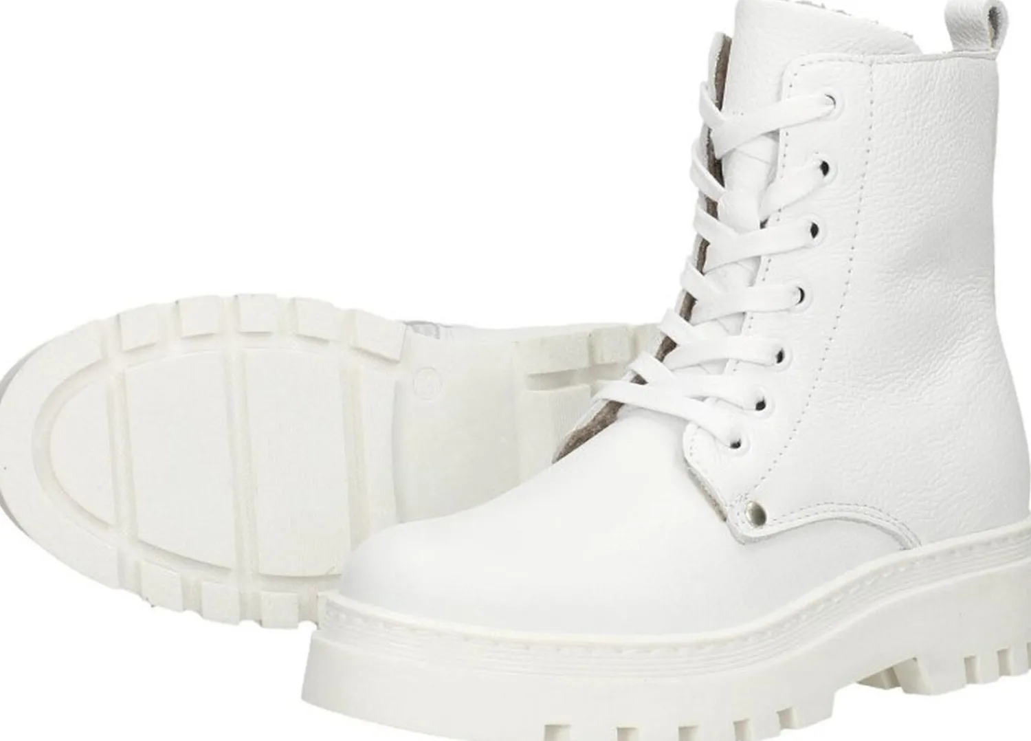 Sub55 Veterschoen hoog Wit New
