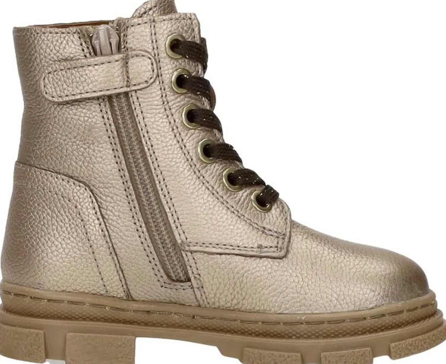 Keq Veterschoen hoog Goudkleur Clearance