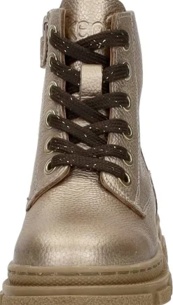 Keq Veterschoen hoog Goudkleur Clearance