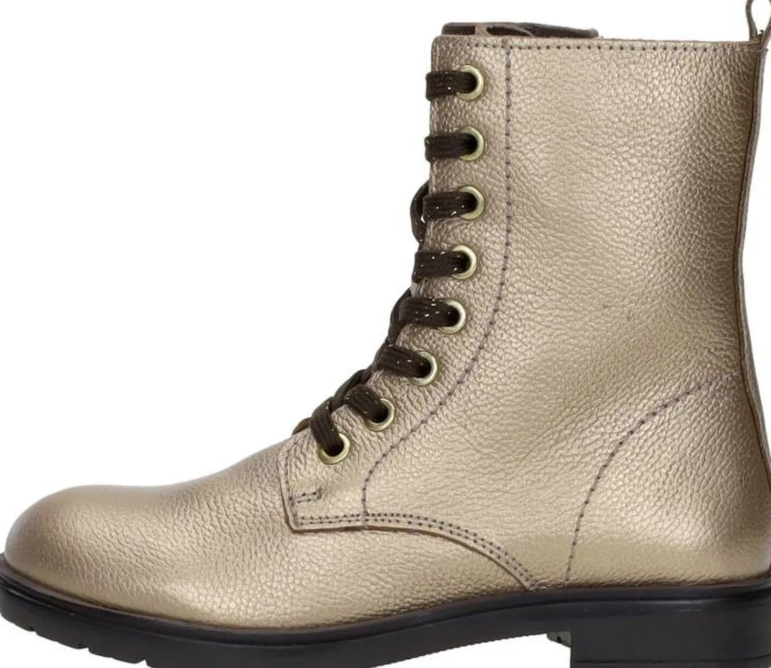 Sub55 Veterschoen hoog Goudkleur Discount