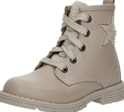 Keq Veterschoen hoog Beige New