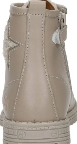Keq Veterschoen hoog Beige New