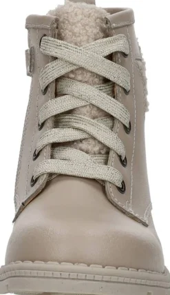 Keq Veterschoen hoog Beige New