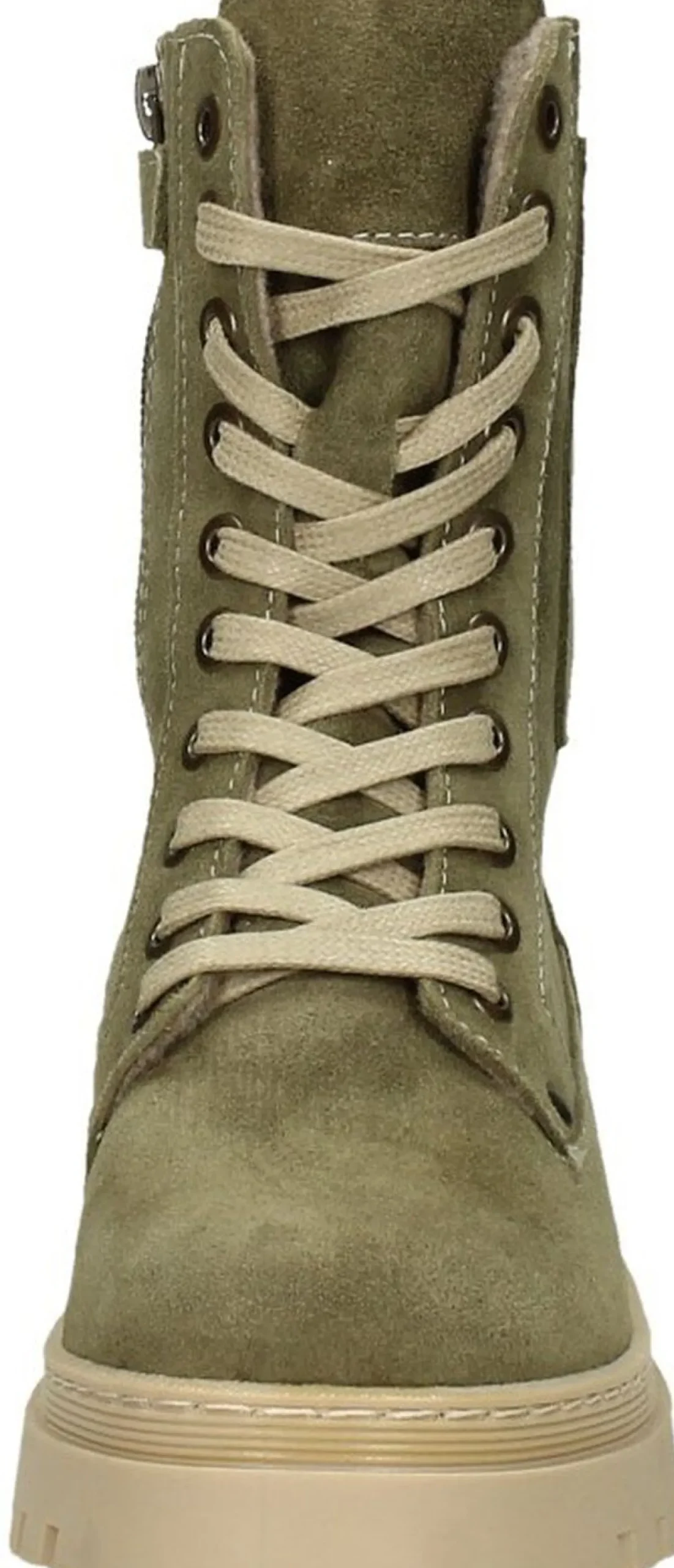 Sub55 Veterschoen hoog Groen Fashion