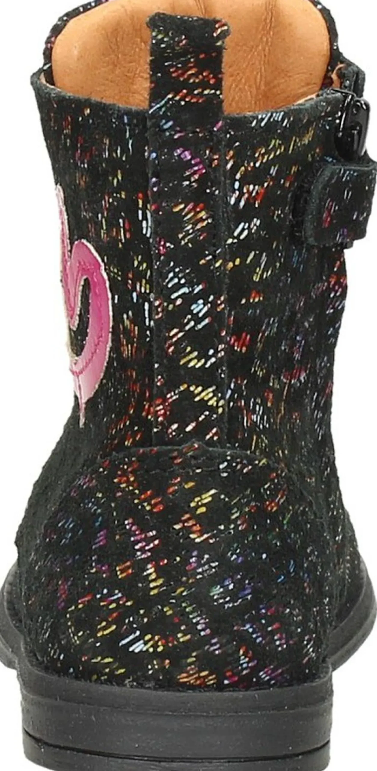 Develab Veterschoen hoog Zwart Fashion