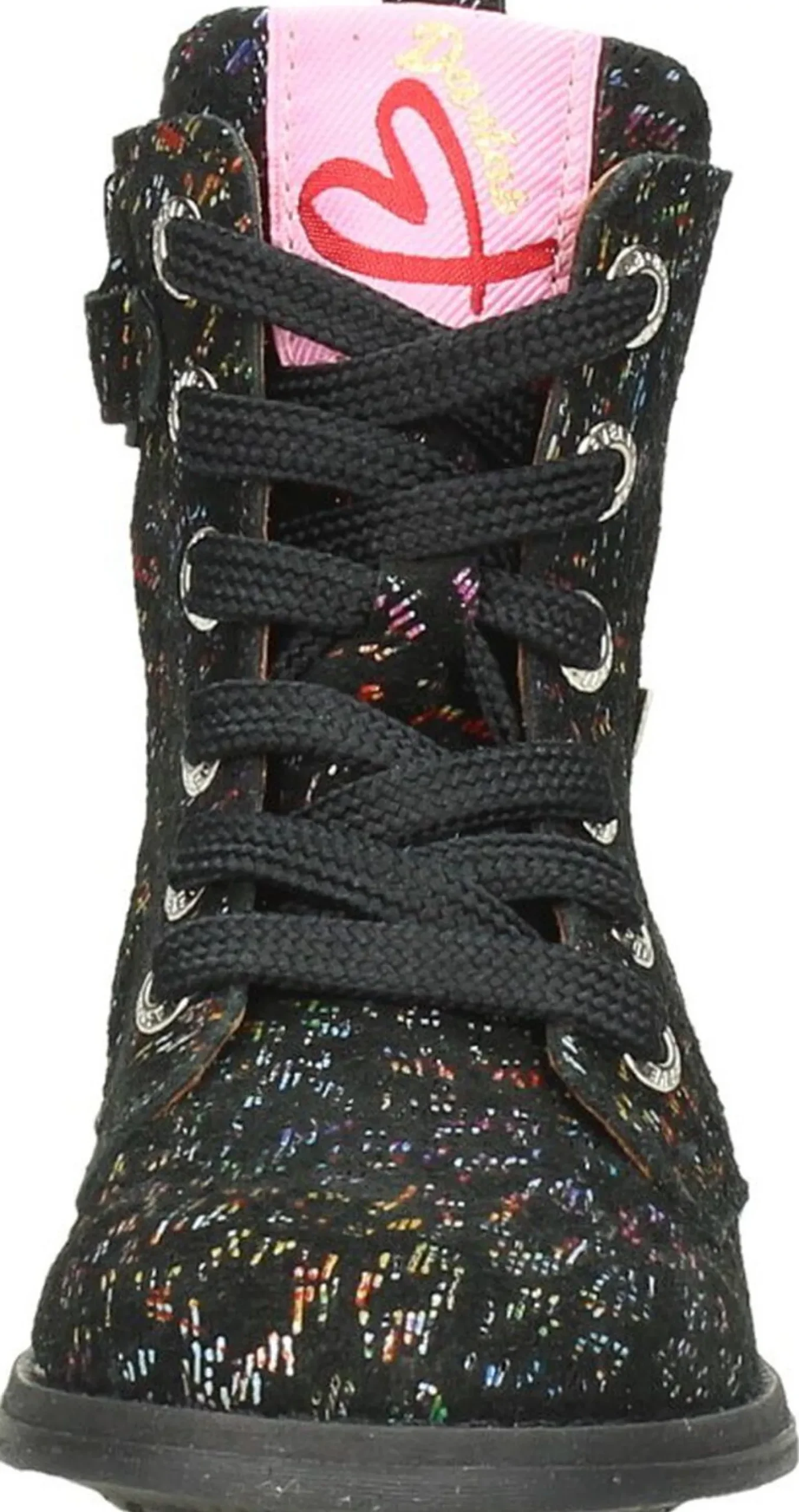 Develab Veterschoen hoog Zwart Fashion