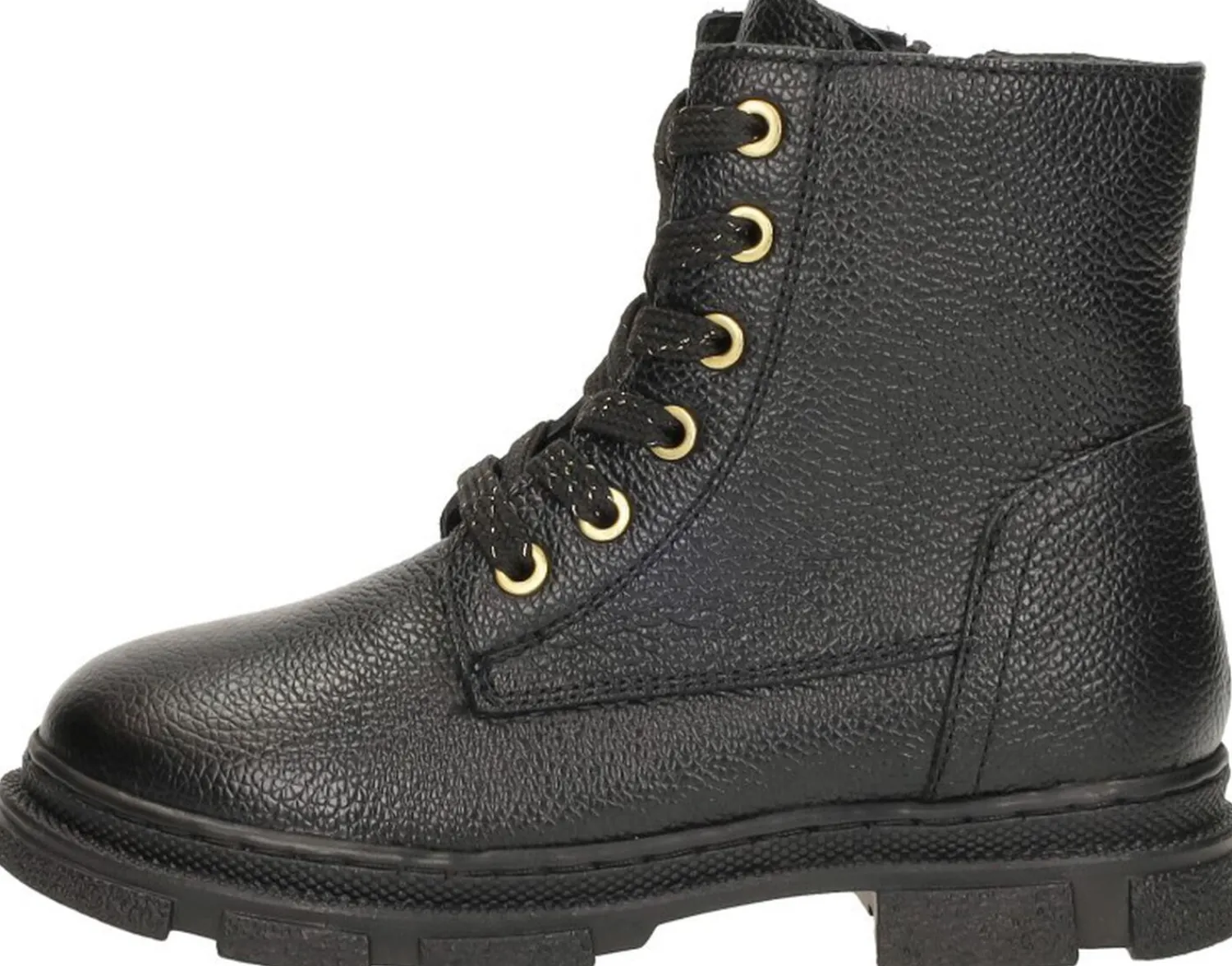 Keq Veterschoen hoog Zwart Hot