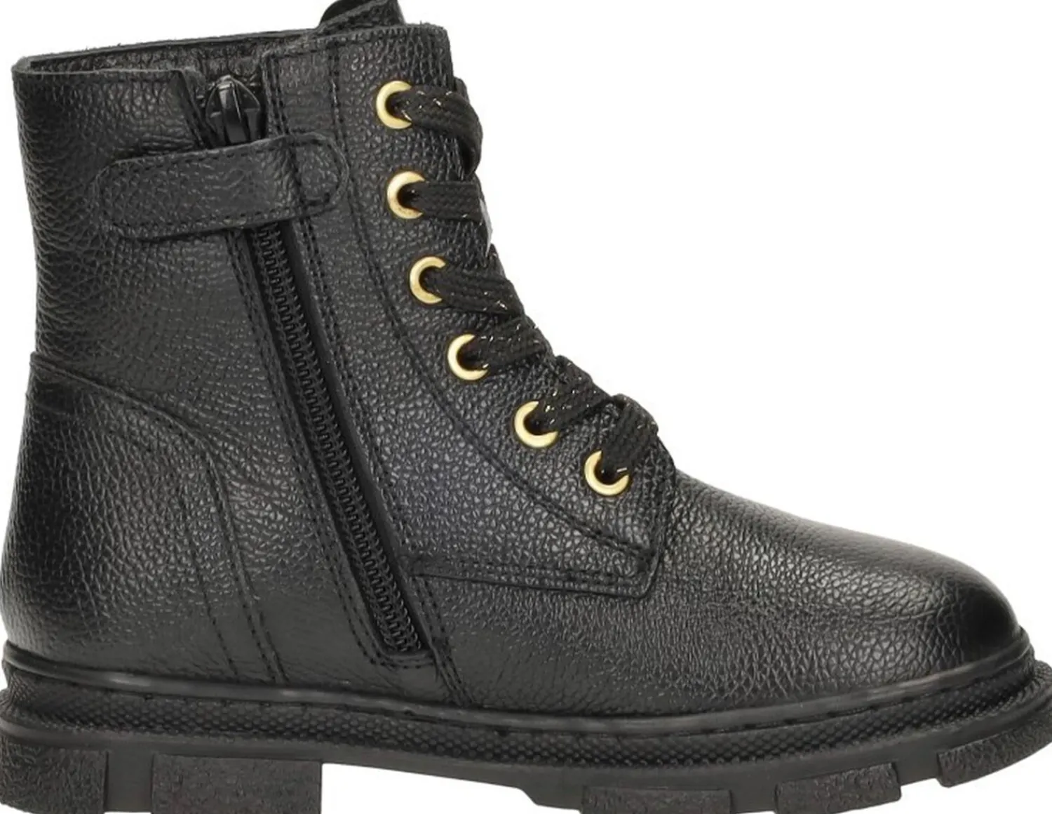 Keq Veterschoen hoog Zwart Hot