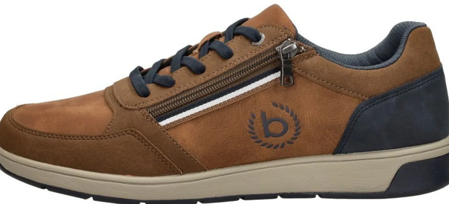Bugatti Veterschoen Laag Cognac Clearance