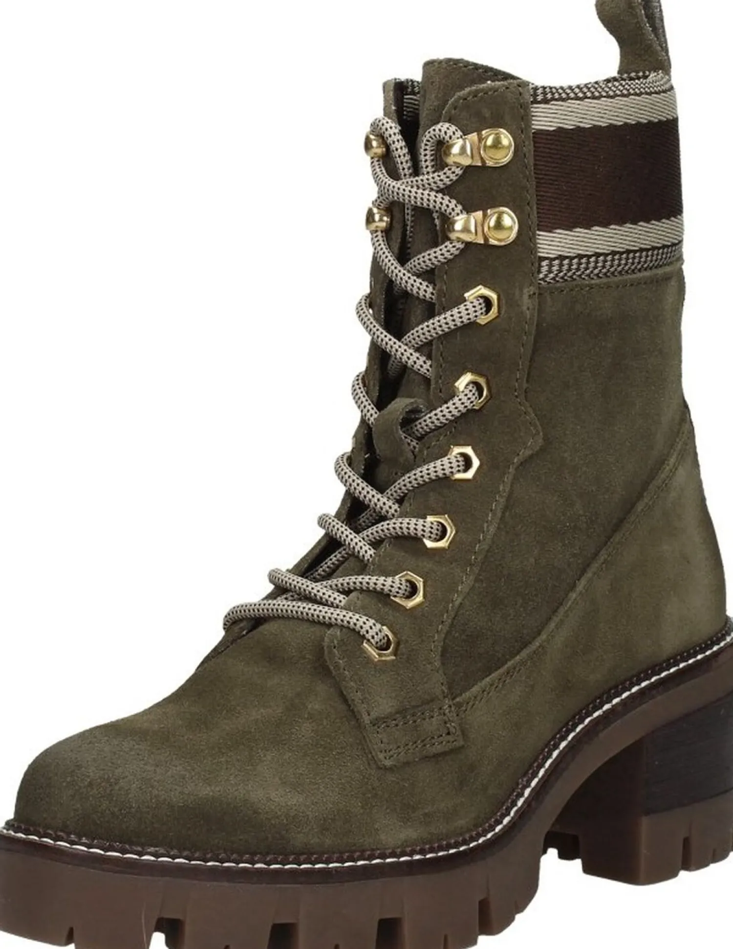 Tamaris Veterschoenen Hak Groen Sale