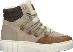Mustang Veterschoenen Hoog Taupe Best