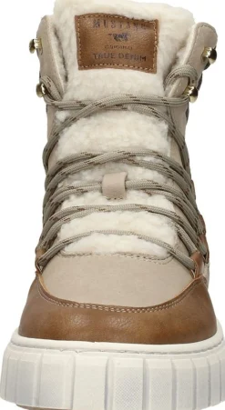 Mustang Veterschoenen Hoog Taupe Best