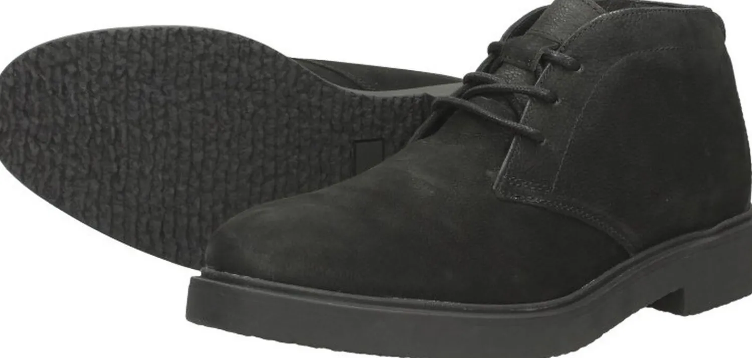 Sub55 Veterschoenen Hoog Zwart Fashion