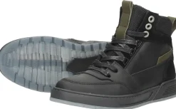 Sub55 Veterschoenen Hoog Zwart Clearance