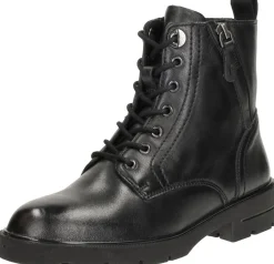 Sub55 Veterschoenen Hoog Zwart Discount