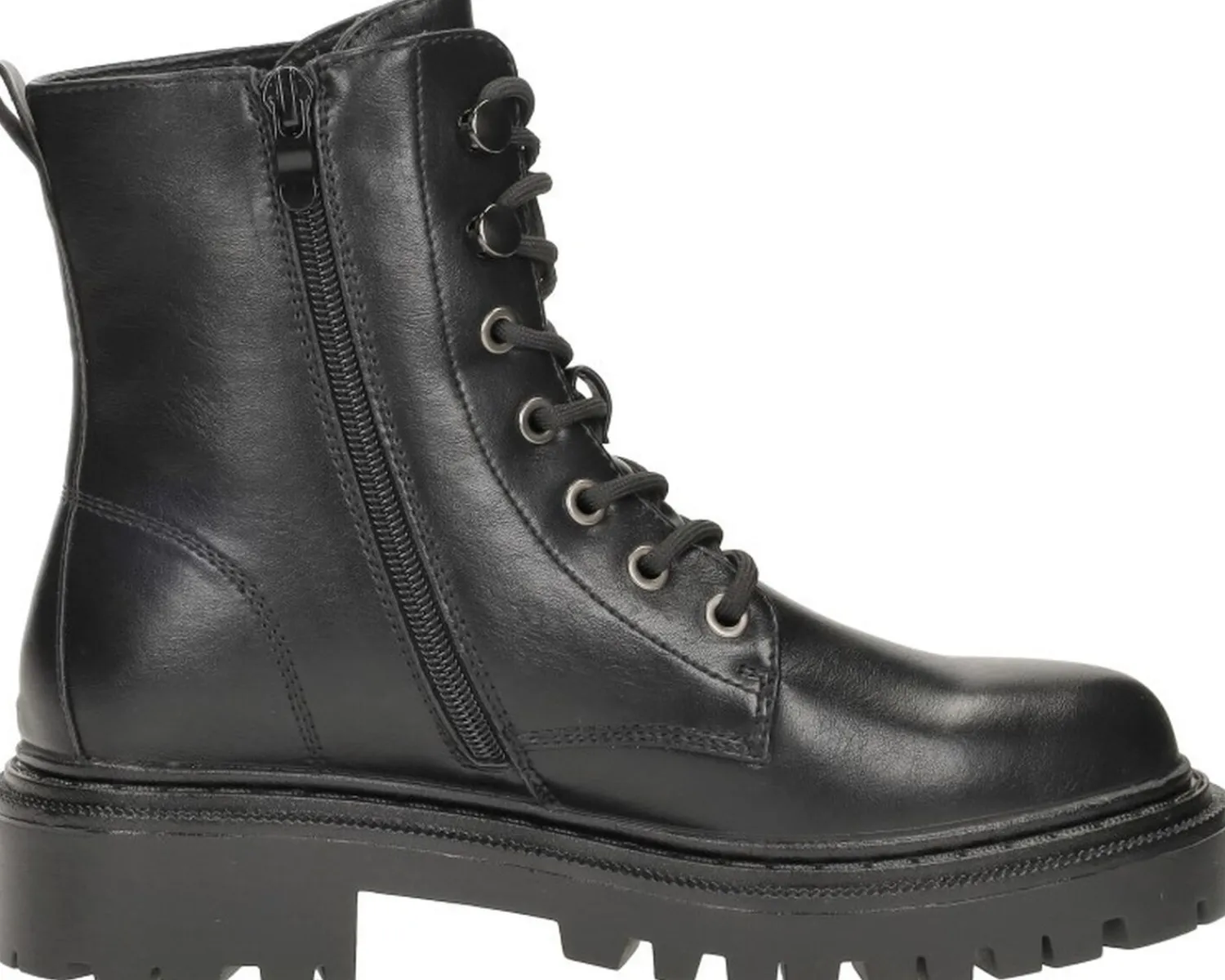Sub55 Veterschoenen Hoog Zwart Sale