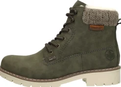 Rieker Veterschoenen Hoog Groen Fashion