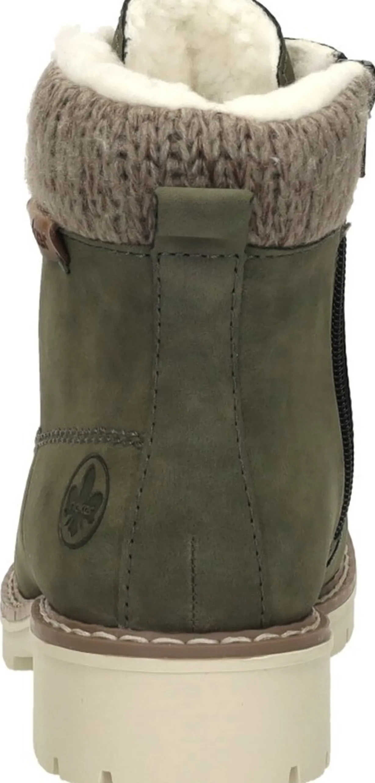 Rieker Veterschoenen Hoog Groen Fashion