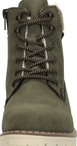 Rieker Veterschoenen Hoog Groen Fashion