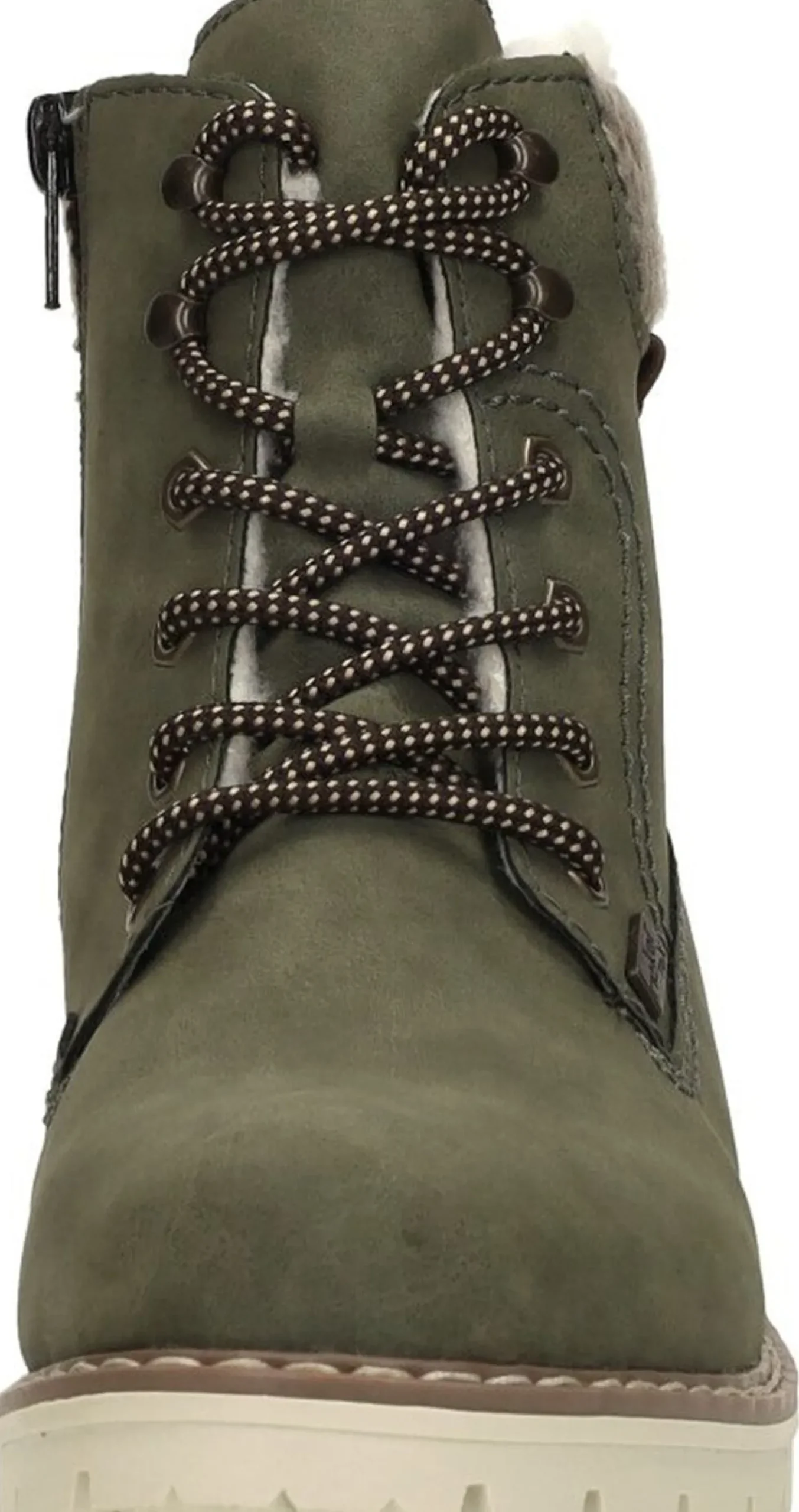 Rieker Veterschoenen Hoog Groen Fashion