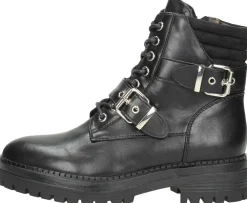 Sub55 Veterschoenen Hoog Zwart New