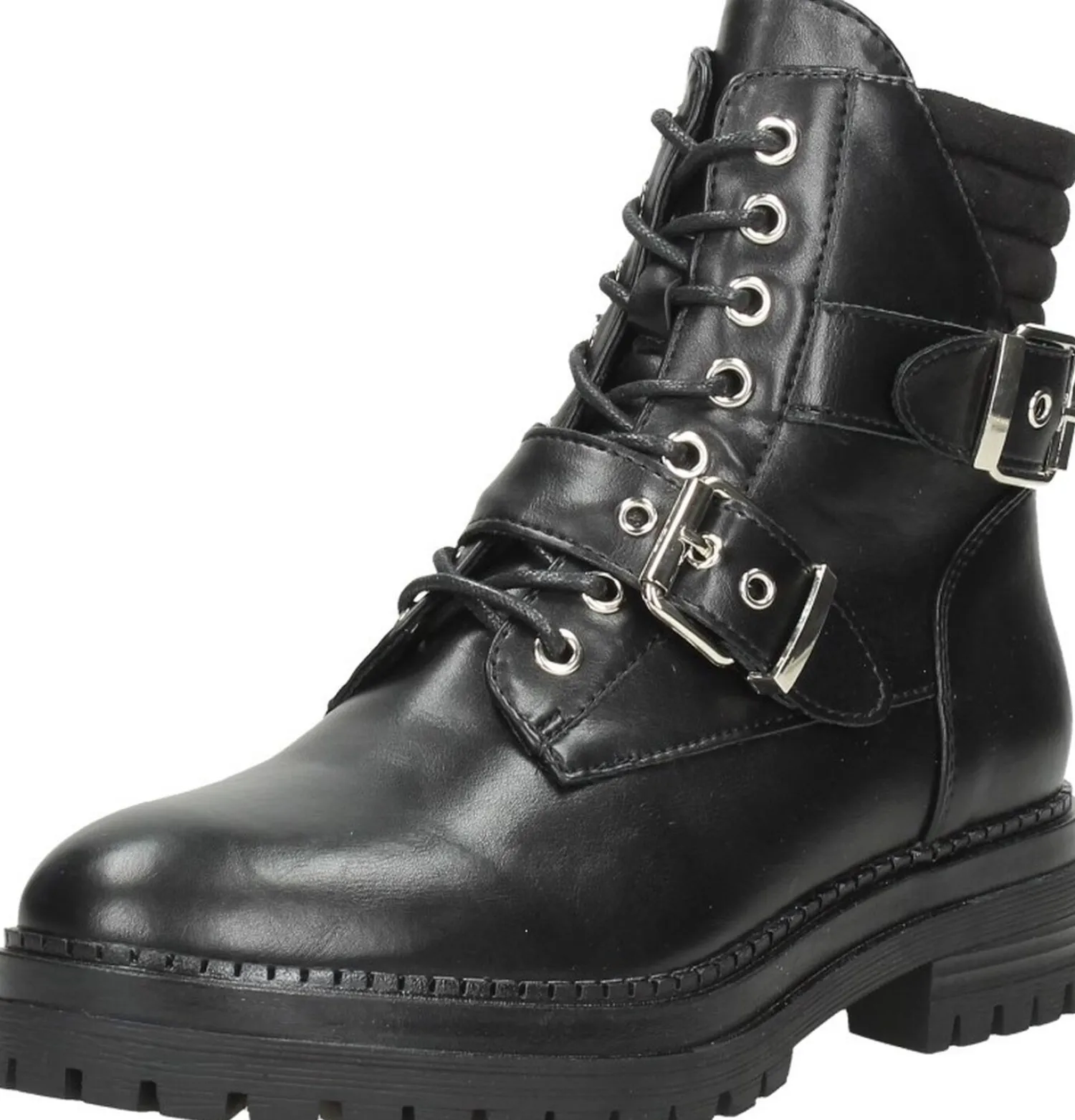 Sub55 Veterschoenen Hoog Zwart New