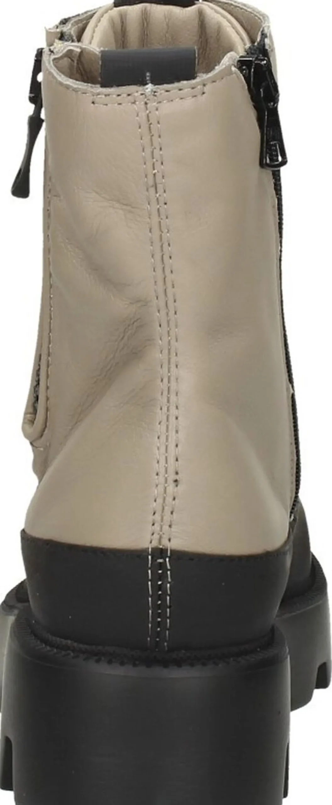 Mjus Veterschoenen Hoog Gebroken wit Best