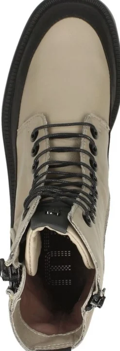 Mjus Veterschoenen Hoog Gebroken wit Best
