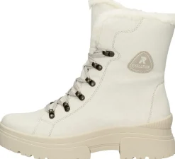 Rieker Veterschoenen Hoog Gebroken wit Online