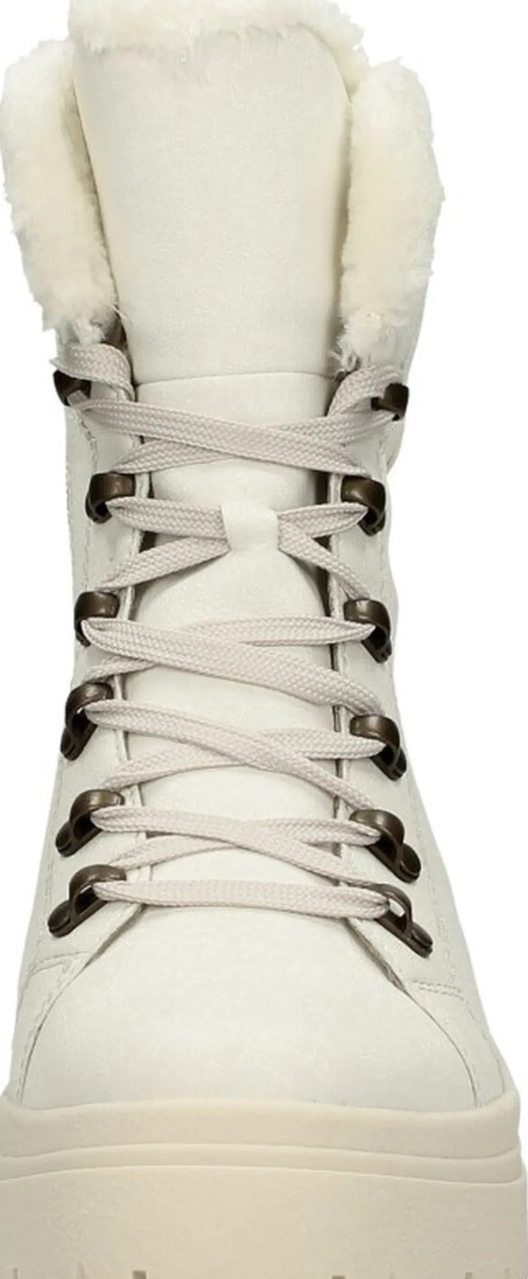 Rieker Veterschoenen Hoog Gebroken wit Online
