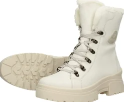 Rieker Veterschoenen Hoog Gebroken wit Online