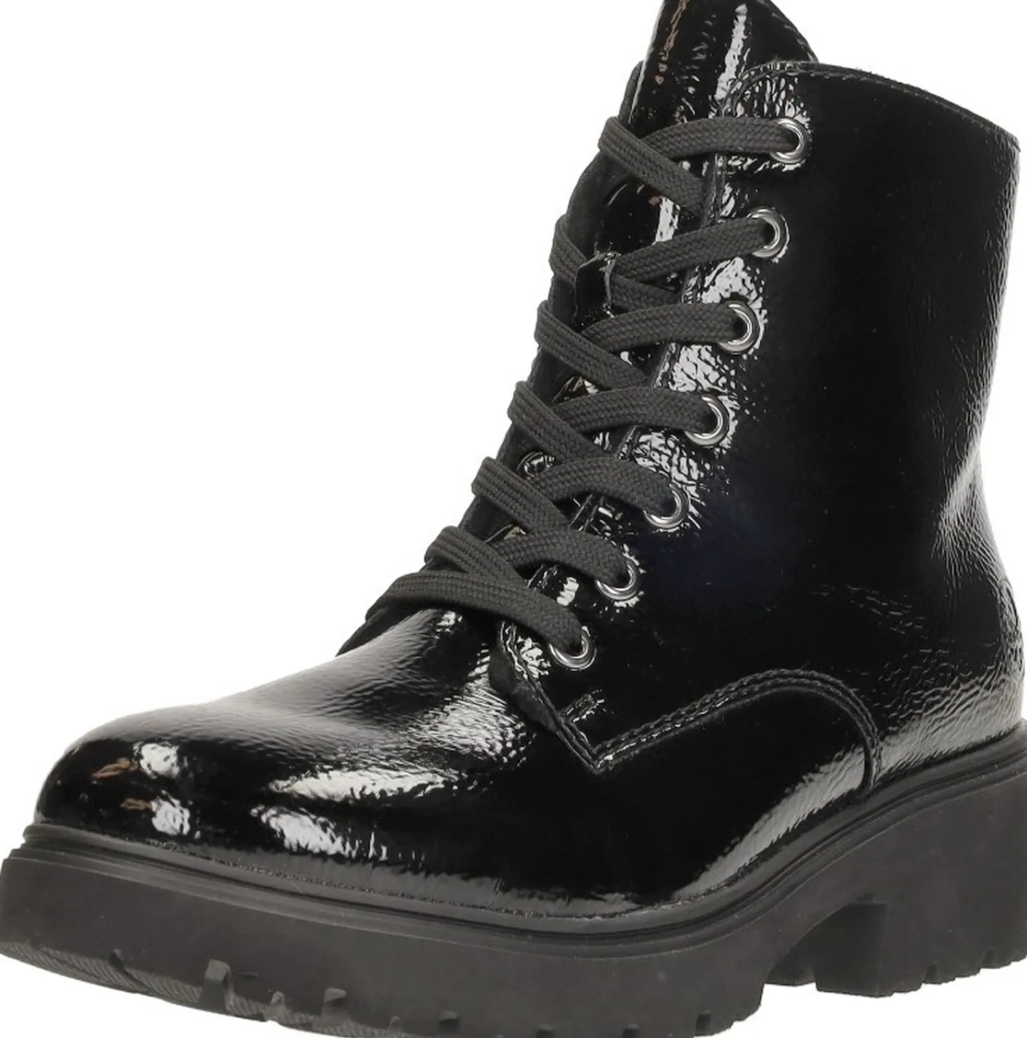 Rieker Veterschoenen Hoog Zwart Best